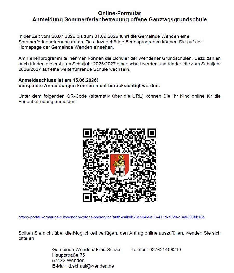 Sommerferienbetreuung